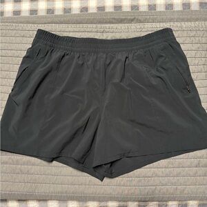 Women's Black Athletic Shorts
